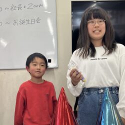 低学年に伝わるように 上級生が考えた杜の時間のひとコマ